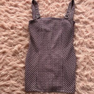 Forever 21 Black and Pink Mini Dress